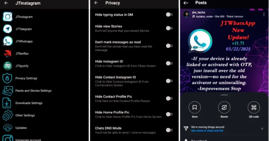 JTInstagram+ v18.0 Powerful Upgrade with Perks & Pitfalls 2 Features of JTInstagram+ v18.0.